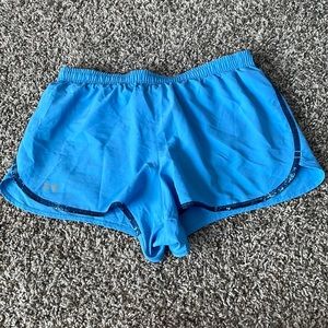Underarmour blue running shorts
